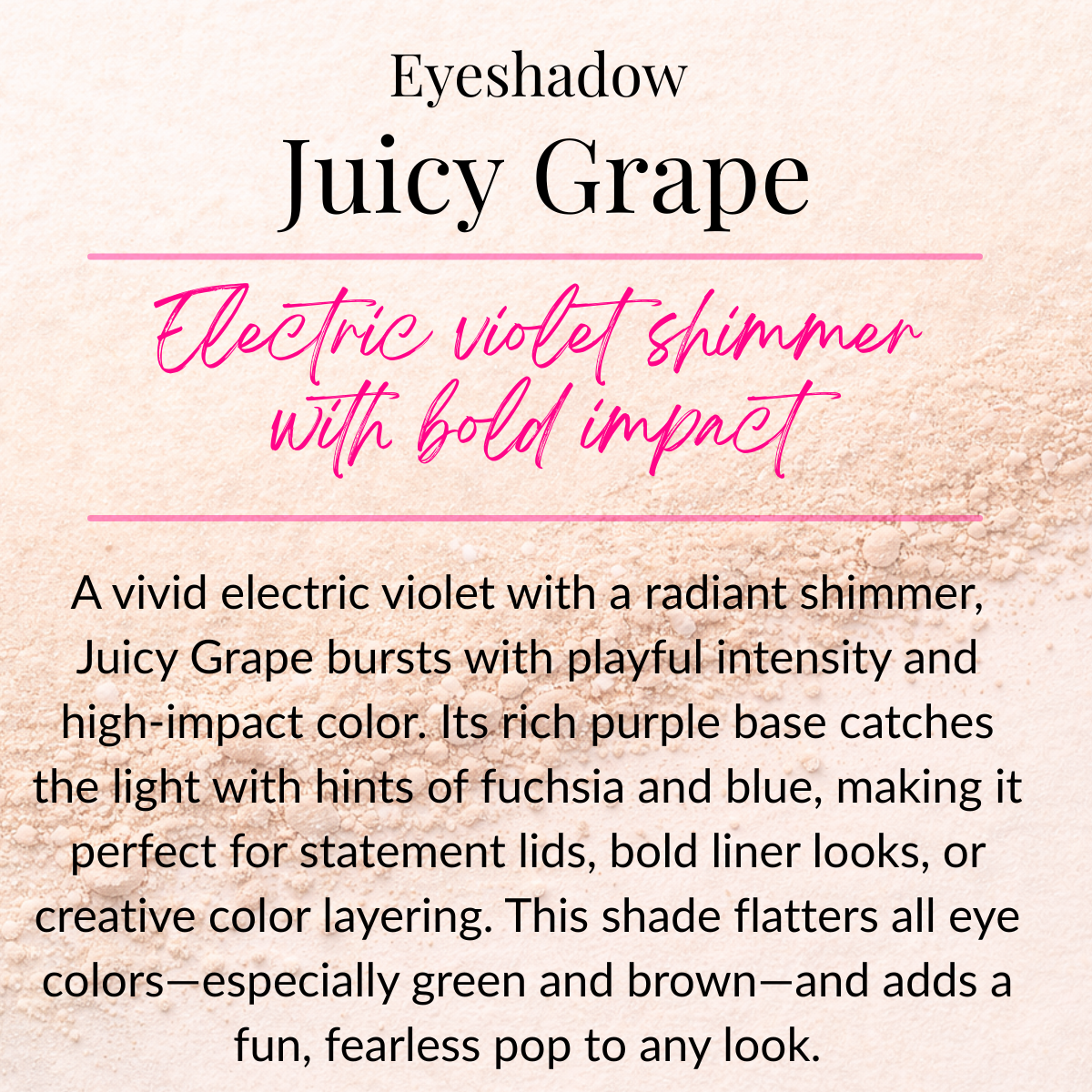 Mineral Powder Eye Shadows