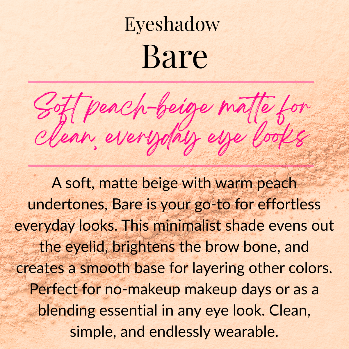 Mineral Powder Eye Shadows