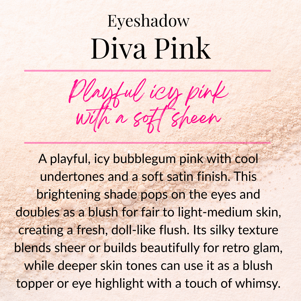 Mineral Powder Eye Shadows