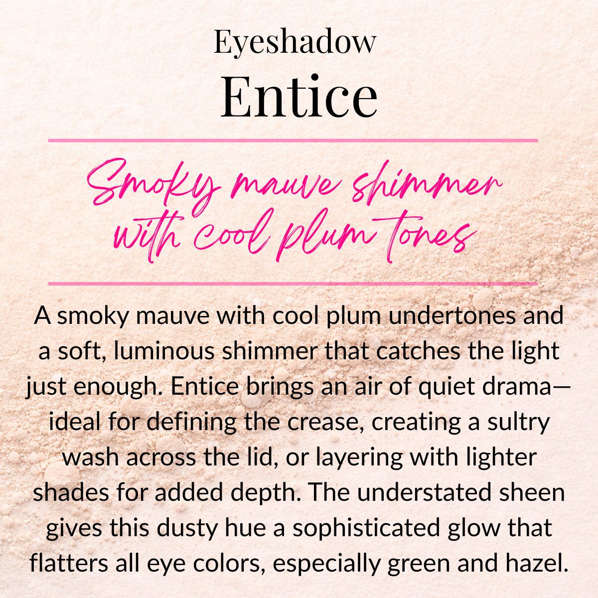 Mineral Powder Eye Shadows