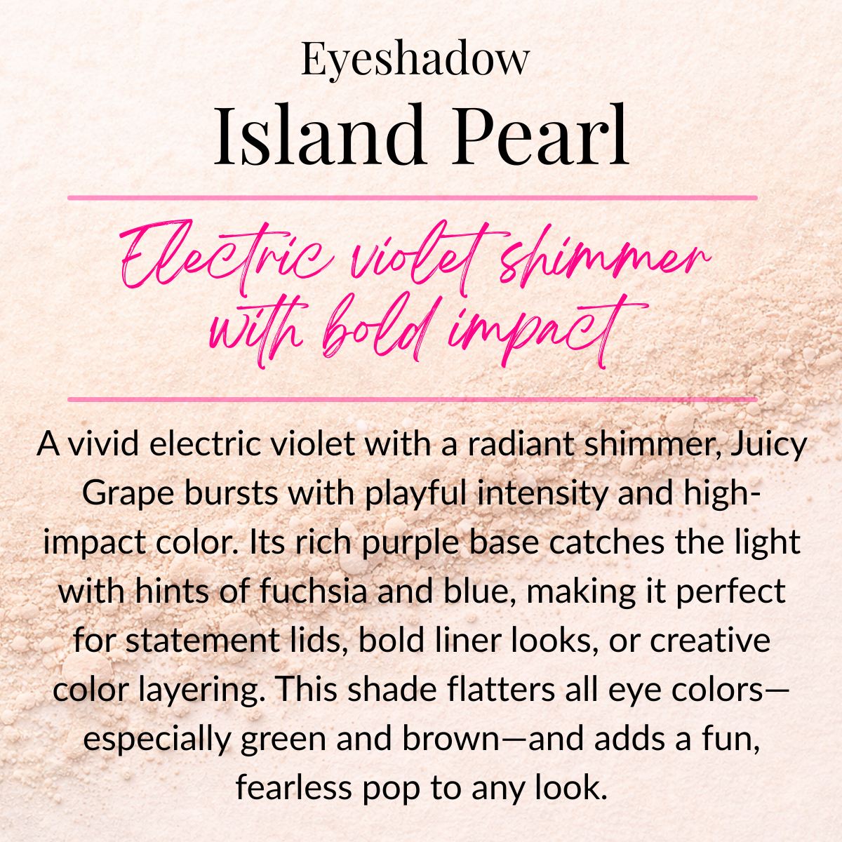Mineral Powder Eye Shadows