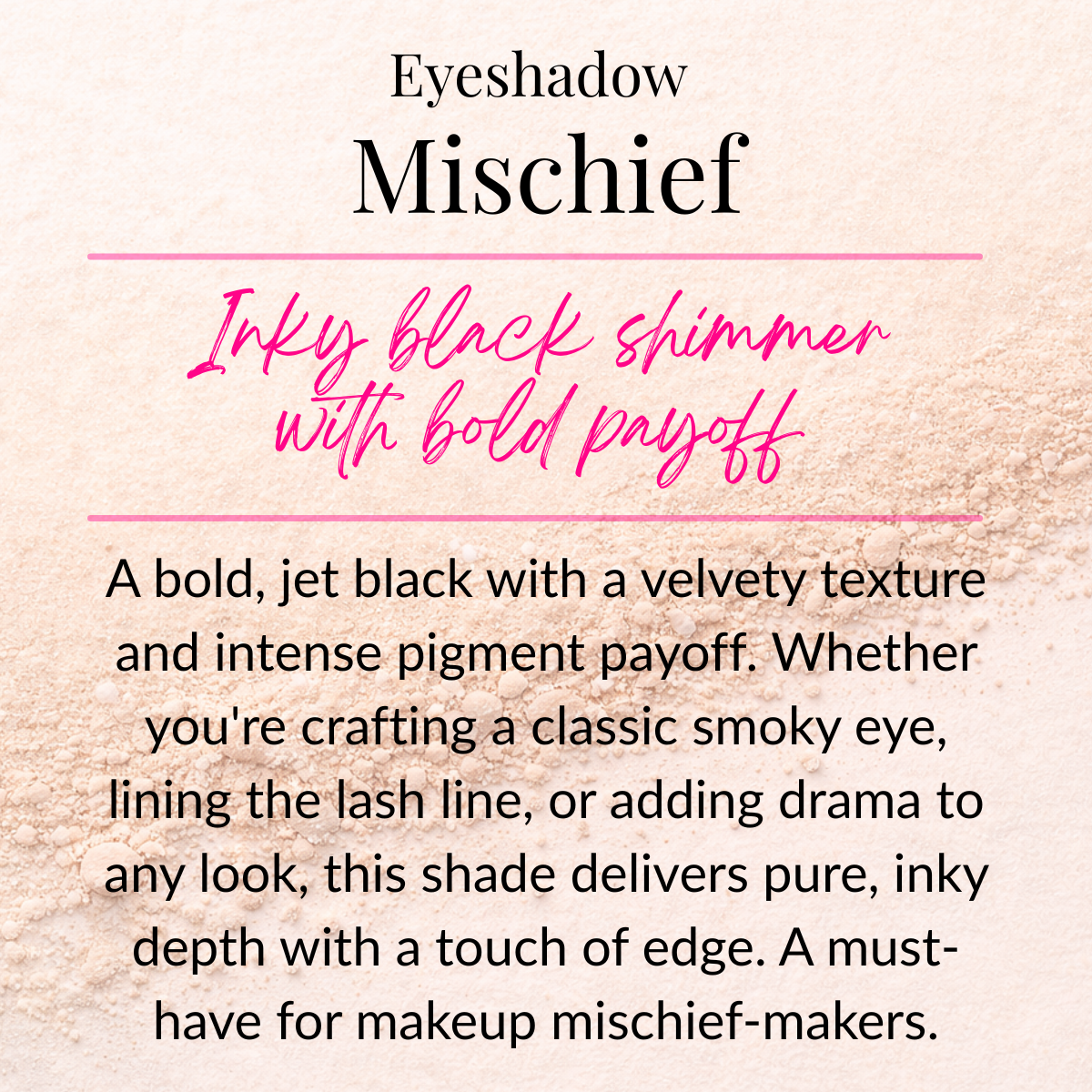 Mineral Powder Eye Shadows