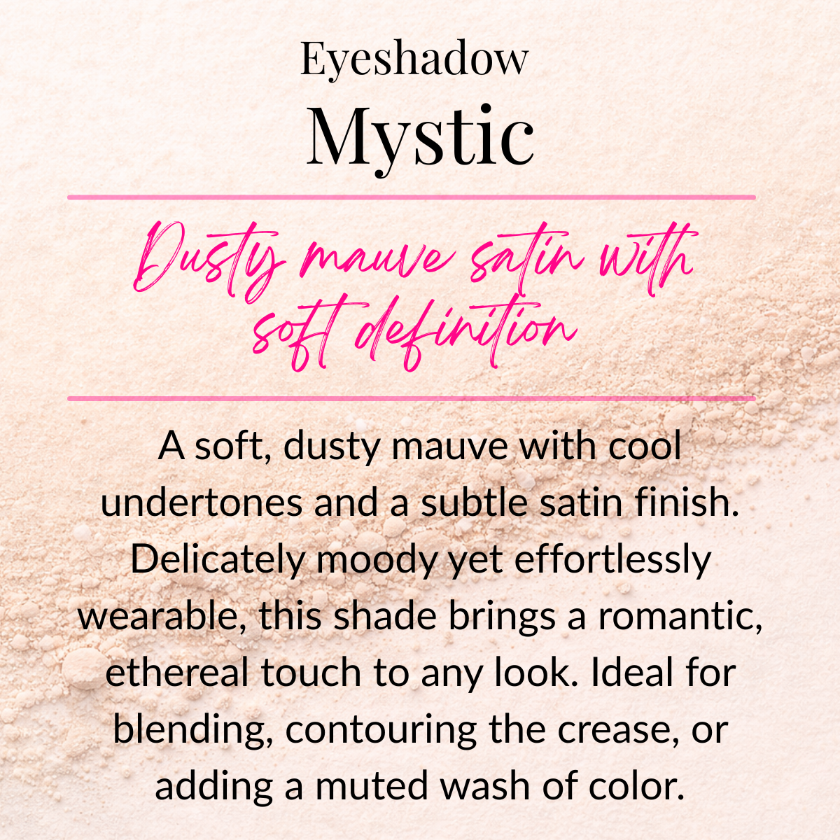 Mineral Powder Eye Shadows