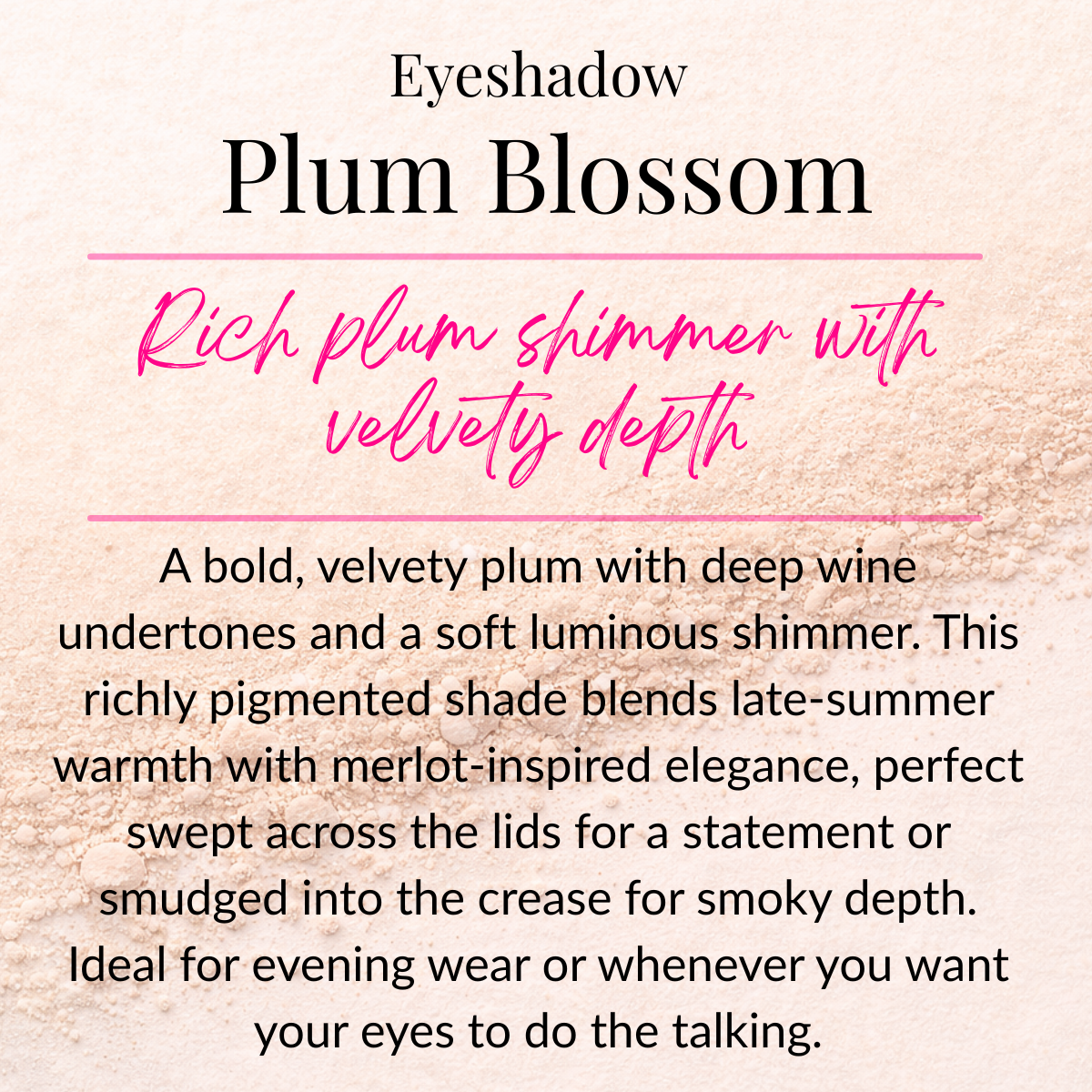 Mineral Powder Eye Shadows