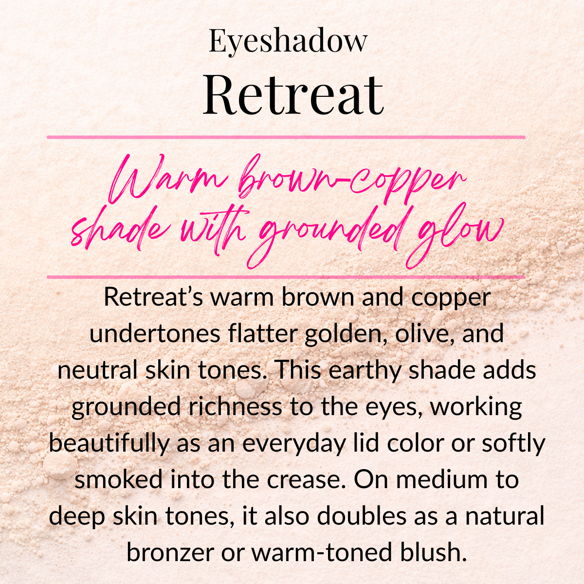 Mineral Powder Eye Shadows