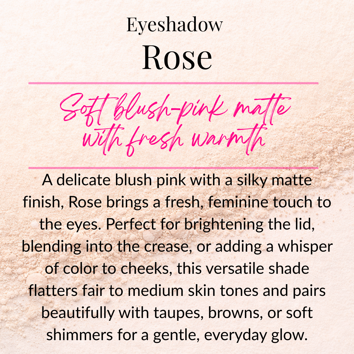 Mineral Powder Eye Shadows