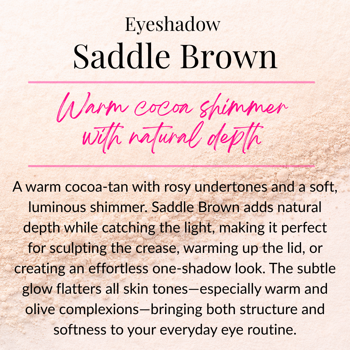 Mineral Powder Eye Shadows