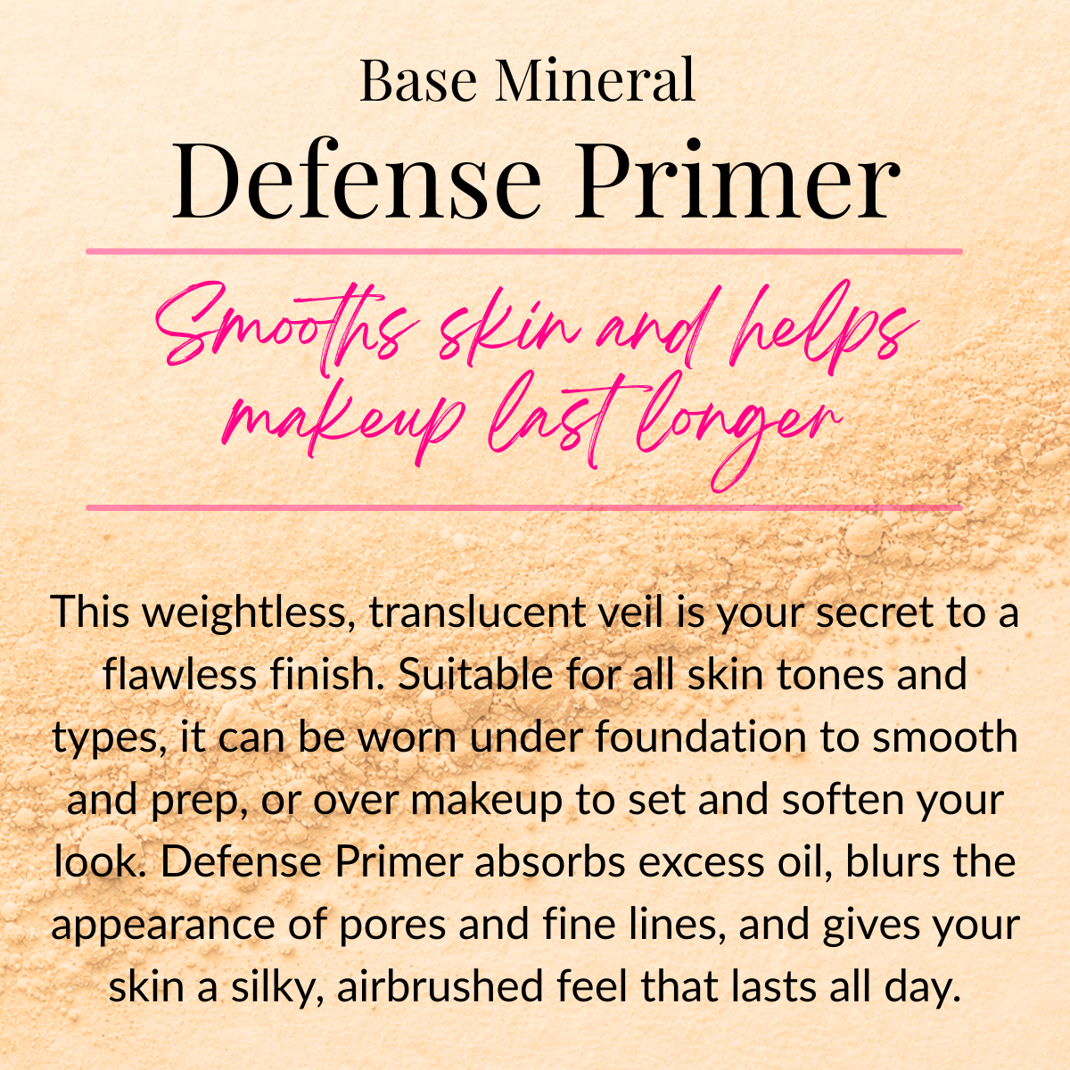 Base Powder Minerals
