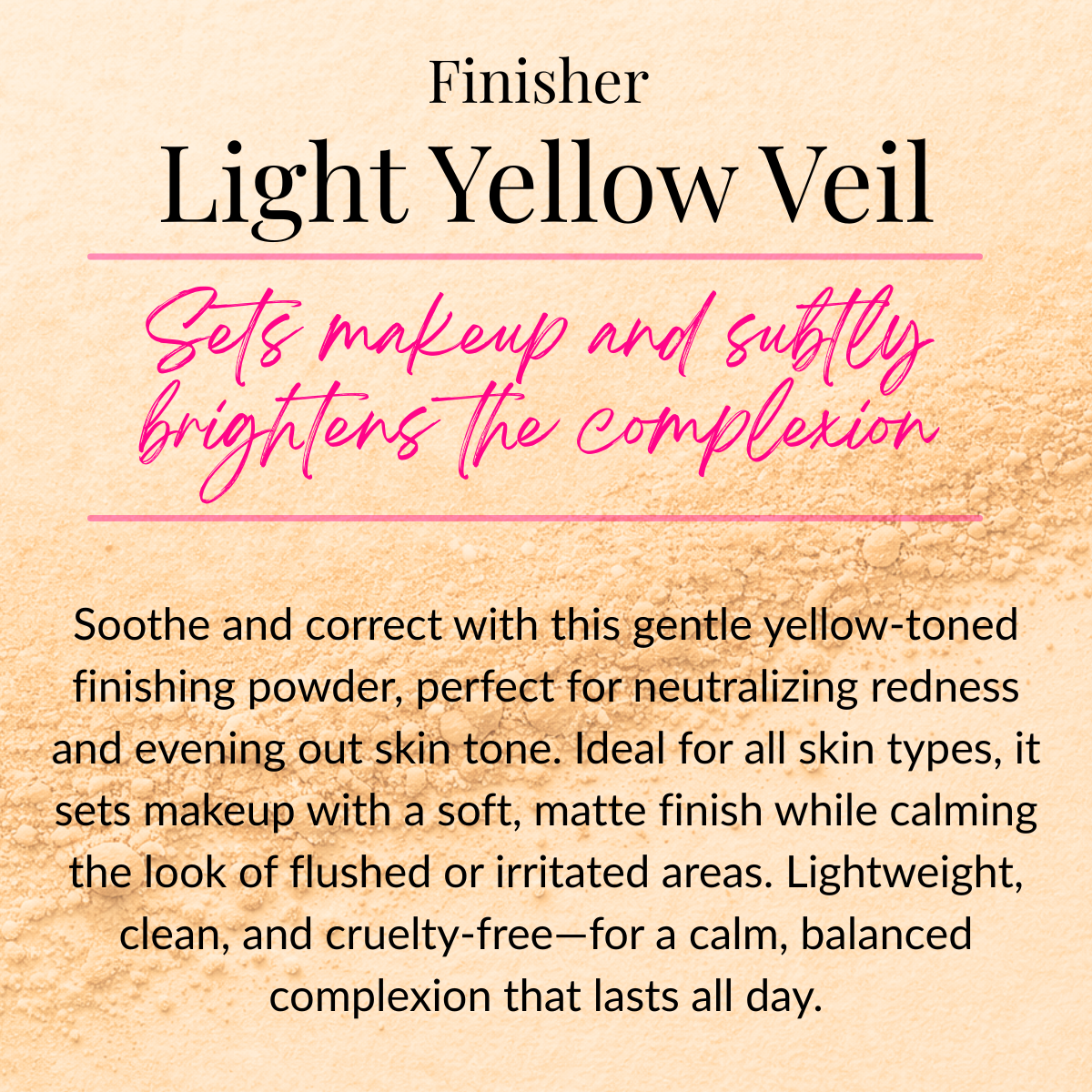 Mineral Powder Finisher