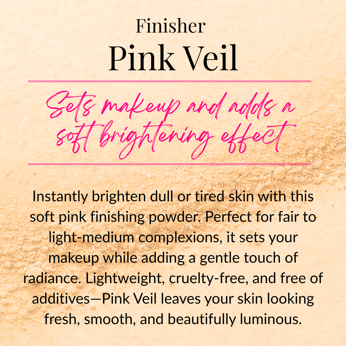 Mineral Powder Finisher