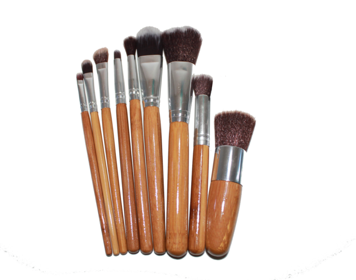 Bamboo Makeup Brush Set